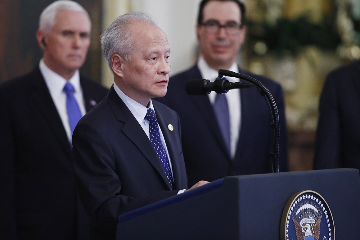 My trieu tap dai su Trung Quoc vi Bac Kinh am chi 'My gay ra Covid-19' hinh anh