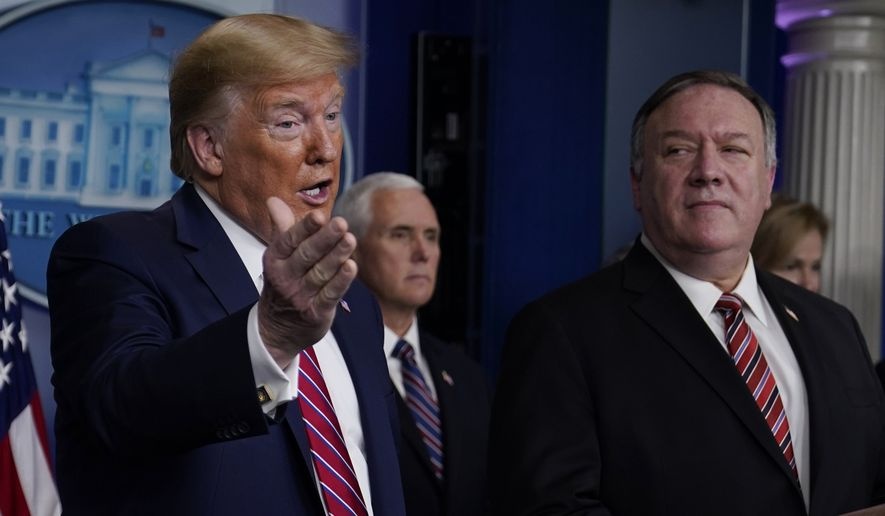 TT Trump buc xuc vi Trung Quoc thieu minh bach ve dich benh hinh anh