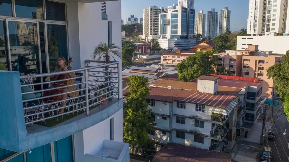 Panama phong toa dich benh anh 1