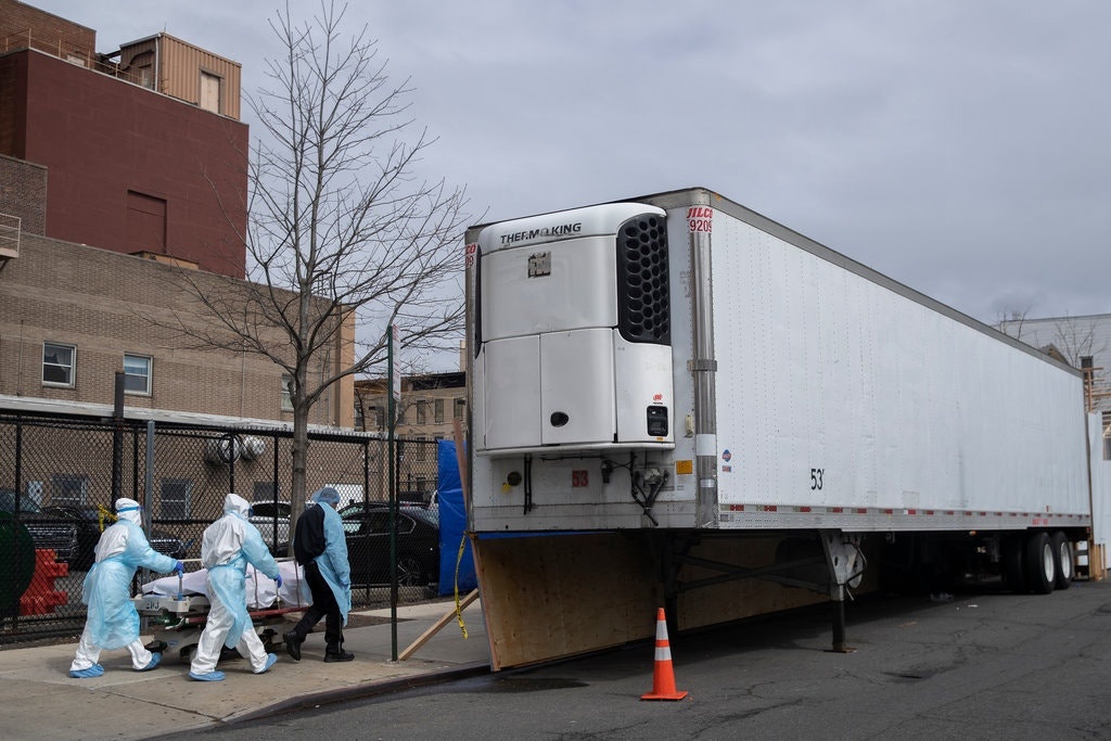 new york ngay dau don dai dich covid-19 anh 1