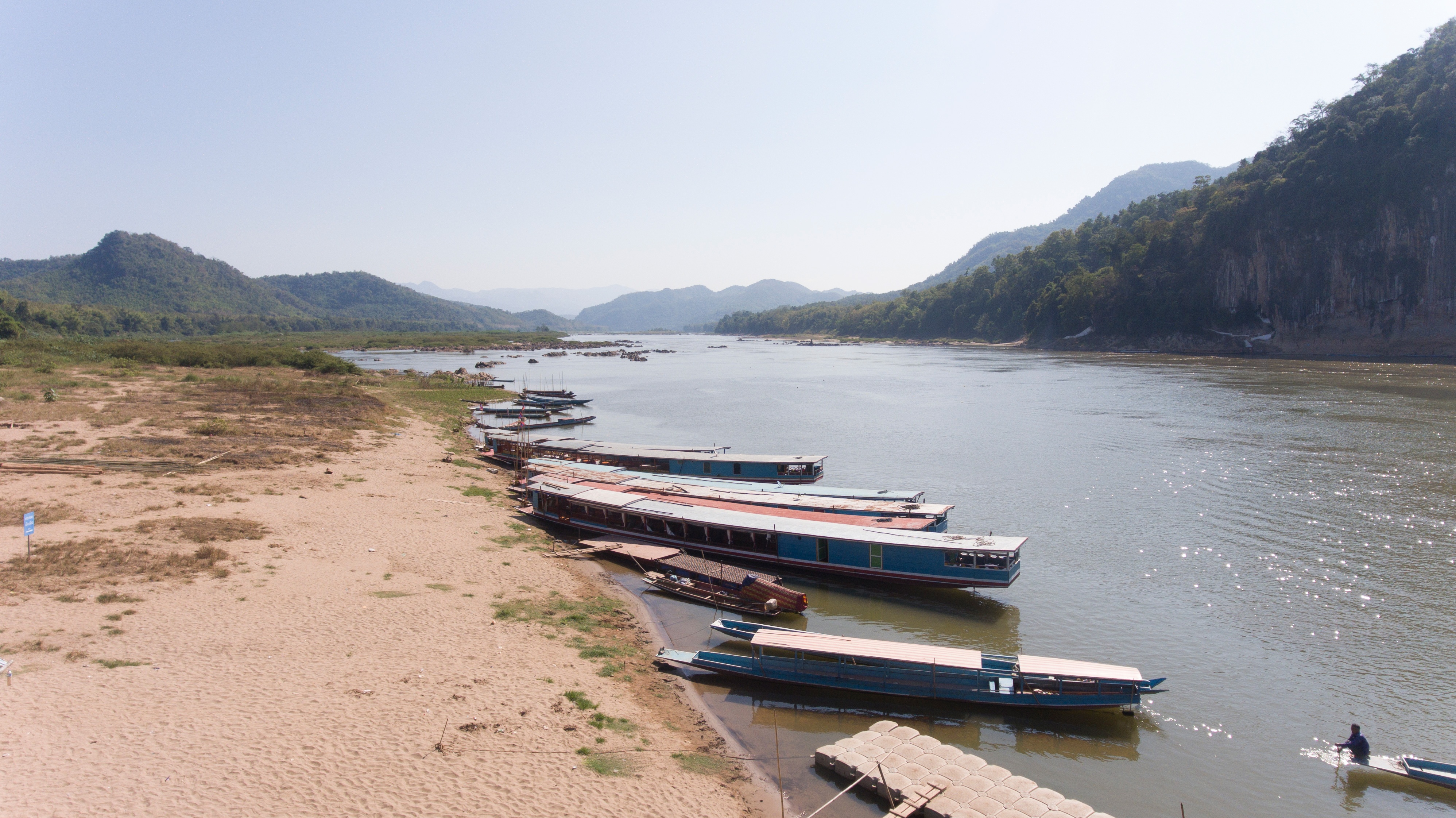 Muc nuoc song Mekong tro lai binh thuong sau kho han hinh anh