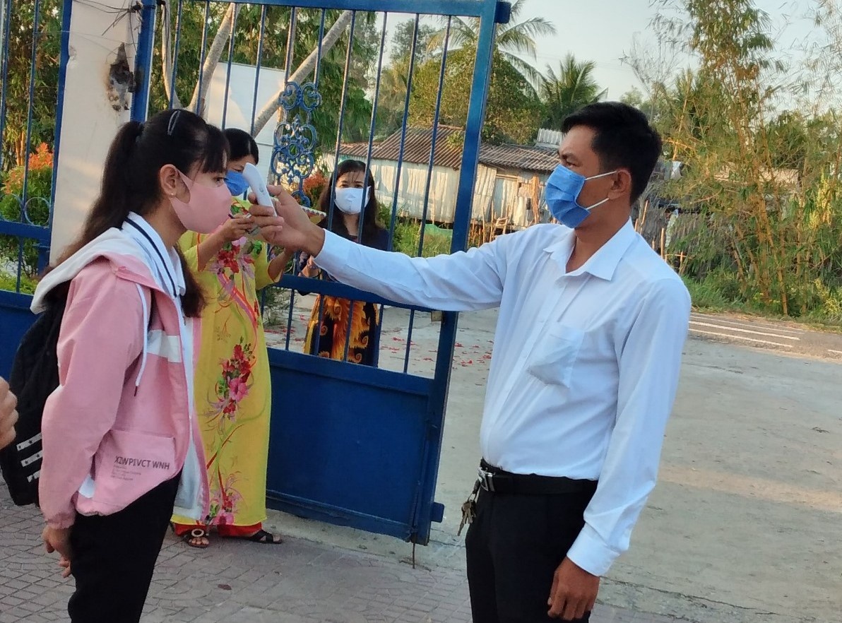 truong hoc khong co nuoc sach anh 1