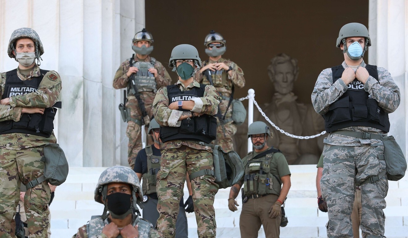 bieu tinh o My anh 1