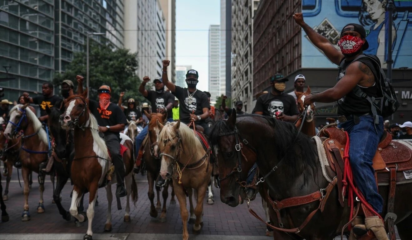 bieu tinh o My anh 3