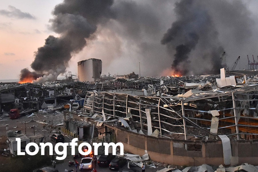 Bi kich cua Lebanon sau vu no tham khoc o Beirut hinh anh