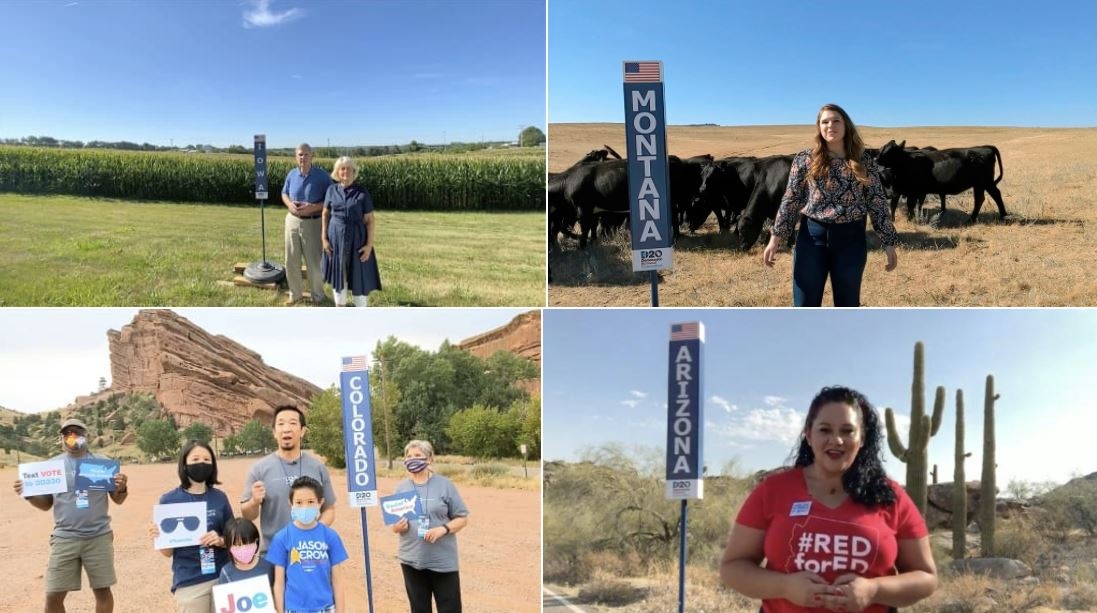 Y nghia cua sa mac, ruong ngo, dan bo dang sau la phieu bau ong Biden hinh anh