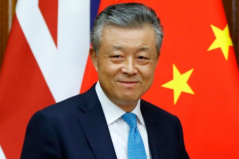 Tai khoan Twitter cua dai su Trung Quoc 'thich' video khieu dam hinh anh