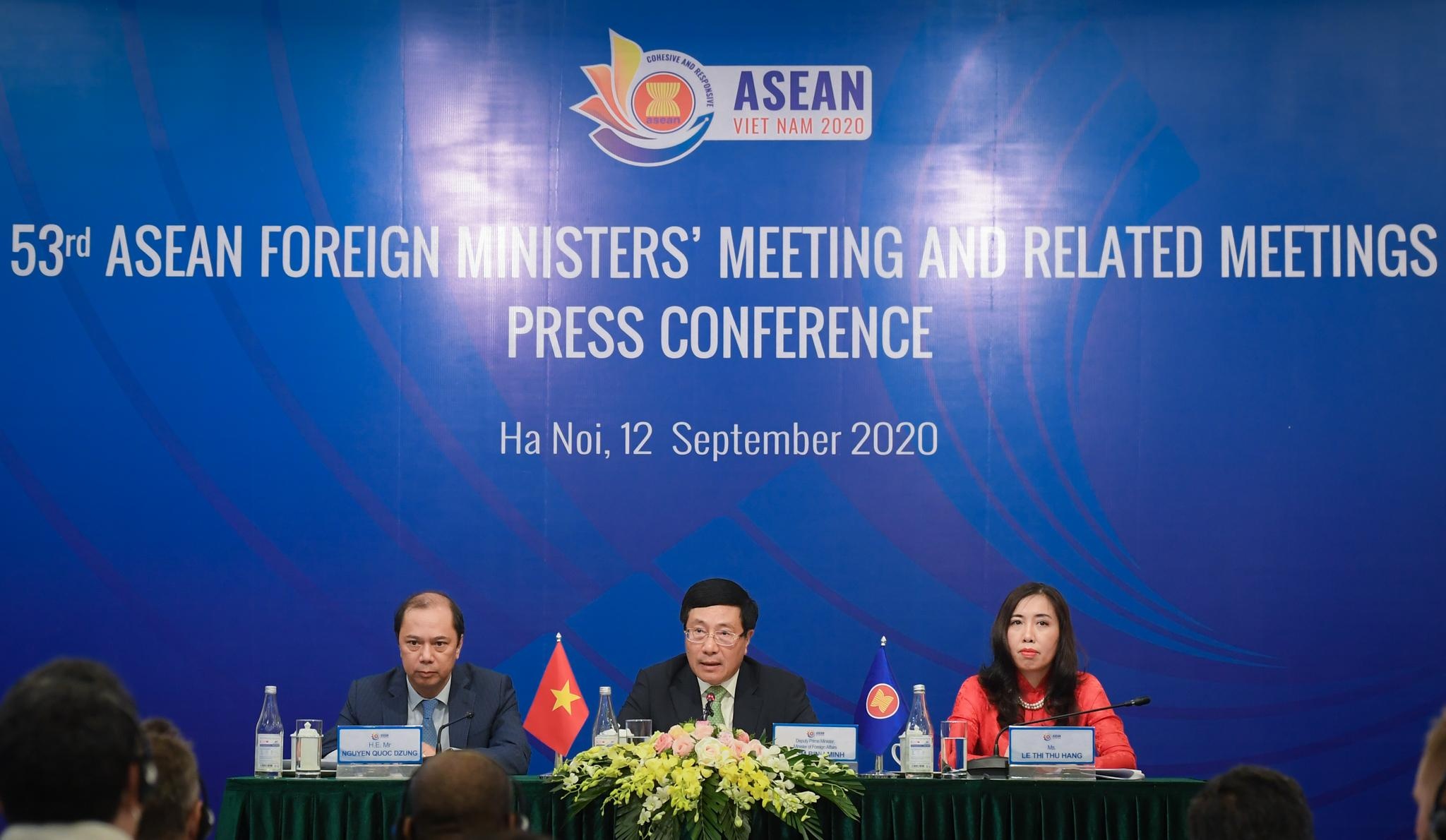 hoi nghi bo truong ngoai giao ASEAN anh 1