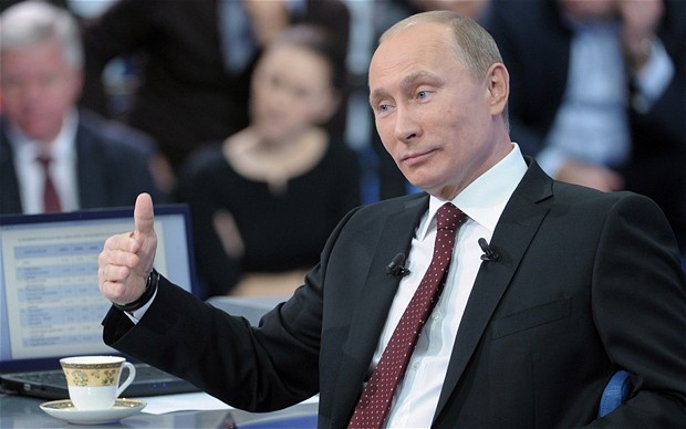 Dang than TT Putin tren da chien thang cuoc bau cu dia phuong o Nga hinh anh