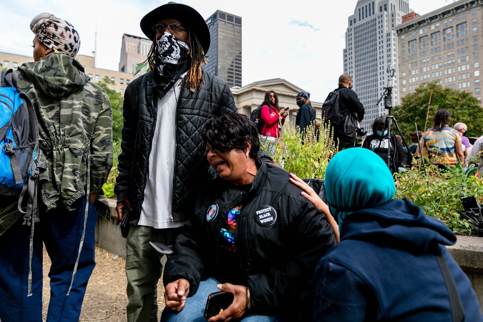 bieu tinh o My anh 1