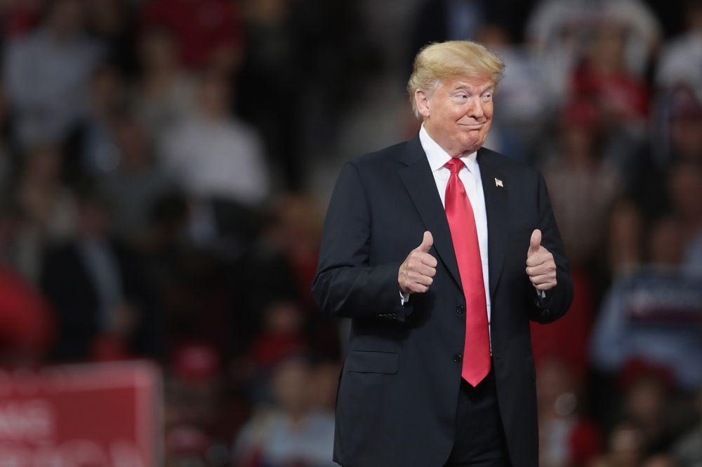 Chien luoc phong thu cua ong Trump de giu vung phieu bau hinh anh