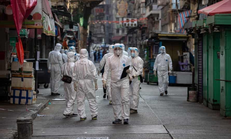 Hong Kong phong toa khu co 10.000 dan o ban dao Cuu Long hinh anh