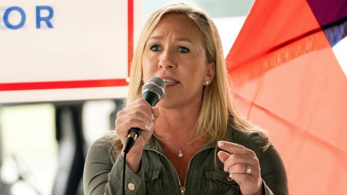 Ha vien My trung phat nghi si Marjorie Taylor Greene hinh anh