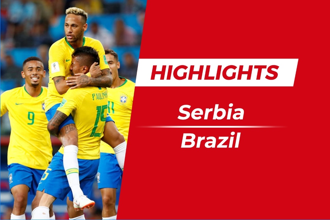 Highlights Serbia 0-2 Brazil: Paulinho cung Thiago Silva toa sang hinh anh