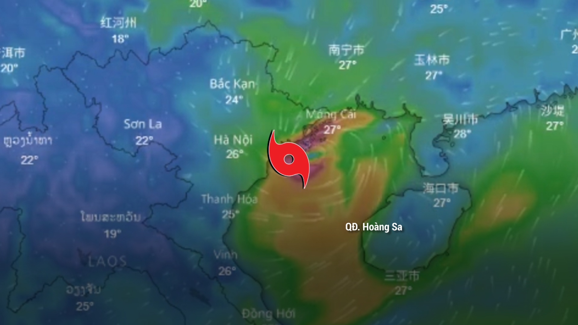 Du bao ngay 15/8 ve huong di cua bao so 4 - Bebinca hinh anh