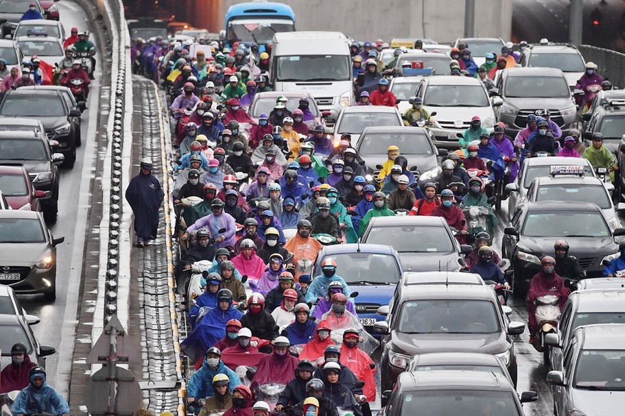 Ha Noi un tac tu ngo ra pho nhung ngay gan Tet Ky Hoi 2019 hinh anh