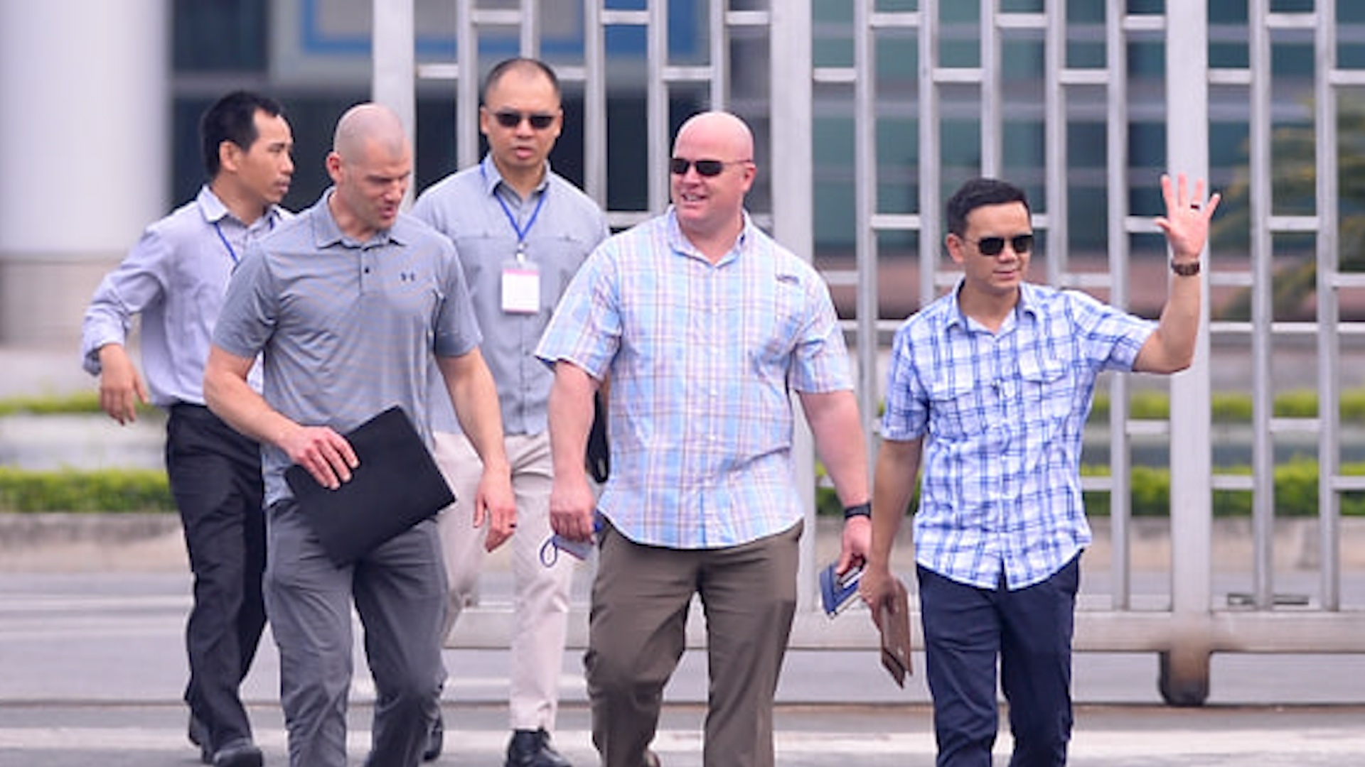 Mat vu My den khao sat san bay Noi Bai truoc cuoc gap thuong dinh hinh anh