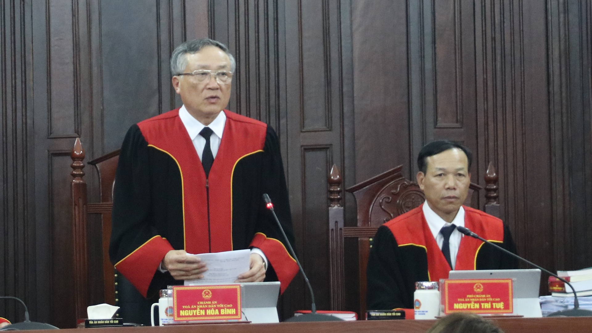 Chanh an TAND Toi cao: 'Tu hinh Ho Duy Hai la dung phap luat' hinh anh