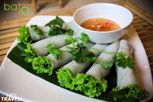 Món phở cuốn mà tôi yêu thích.