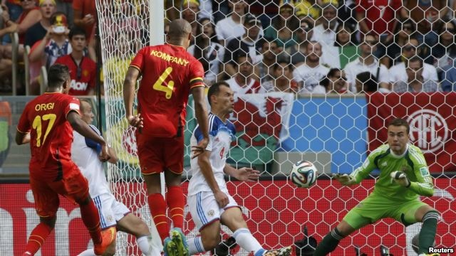 Đội tuyển Bỉ đang chơi rất hay ở sân chơi World Cup sau 12 năm vắng bóng.