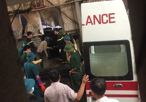 Cháy lớn tại xưởng thép ở Hòai Đức ảnh 2 Chay lon tai xuong thep o Hoai Duc anh 2