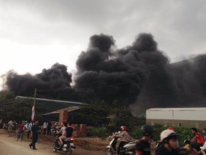 Chay kho phe lieu o Hung Yen hinh anh