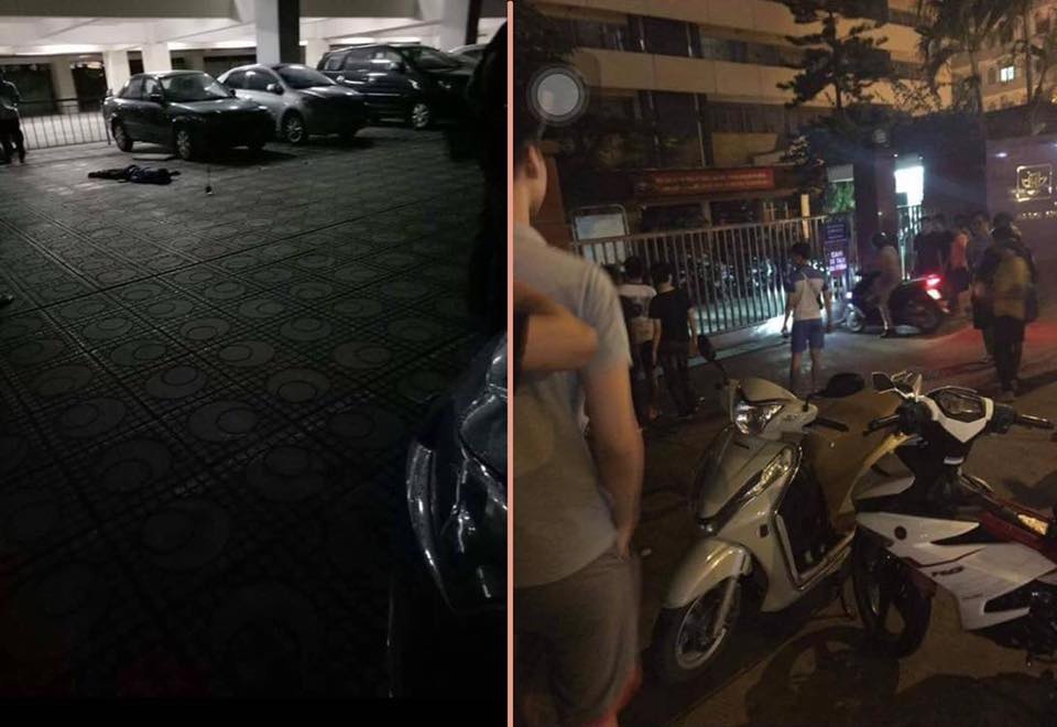 Roi xuong san Dai hoc Kien truc, nam sinh tu vong hinh anh