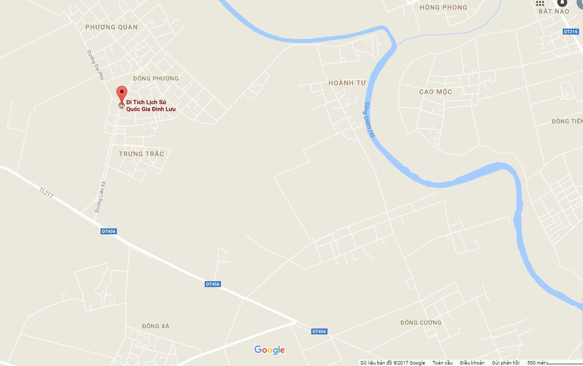 Chay di tich lich su QG dinh Luu,  Thai Binh anh 3