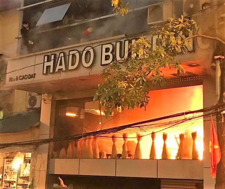 Chay nha o cao dat anh 1