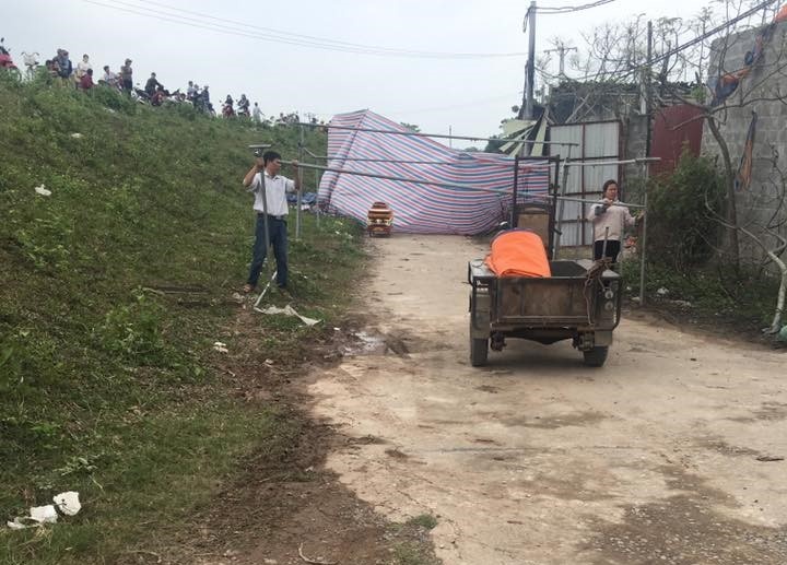 CA dieu tra vu chay 3 nguoi thuong vong o Thanh Oai anh 2