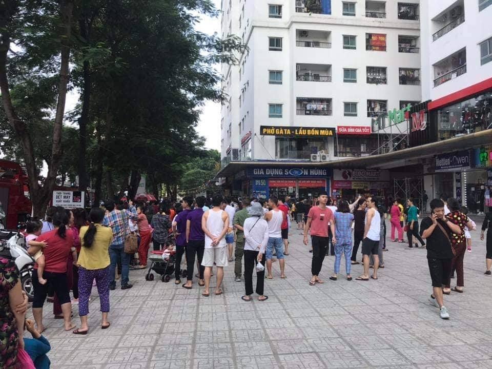 cháy nhà HH Linh Đàm ảnh 2 chay nha HH Linh Dam anh 2