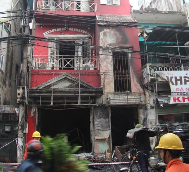 Chay Dang Tien Dong 2 nguoi bi thuong anh 1