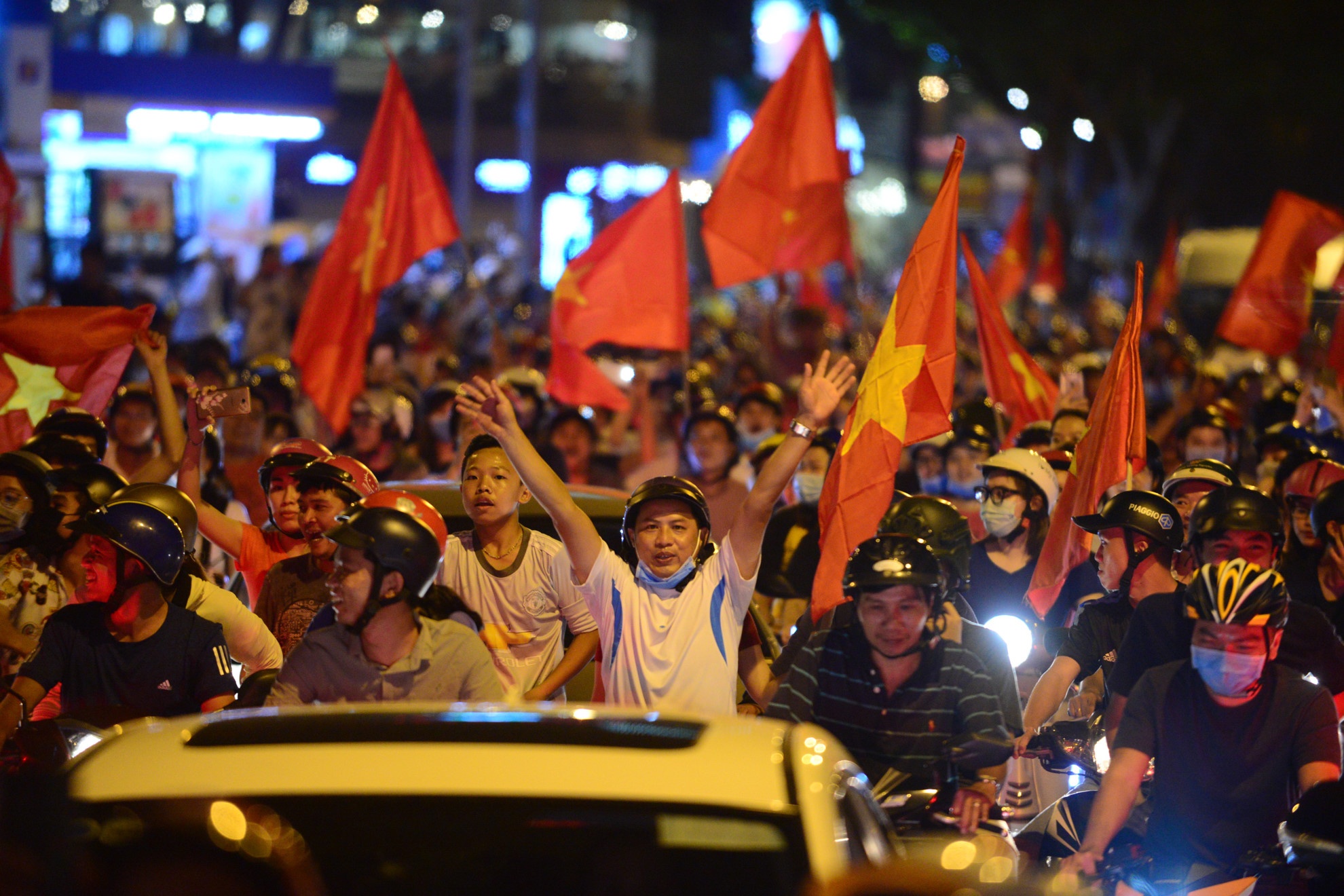 Cong an Ha Noi tung quan bao dam an ninh tran Viet Nam - Malaysia hinh anh