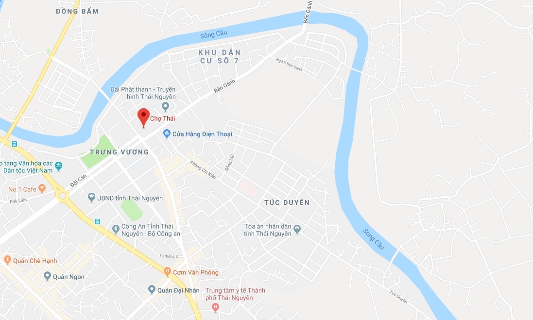 Cháy chợ ở Thái Nguyên ảnh 2 Chay cho o Thai Nguyen anh 2