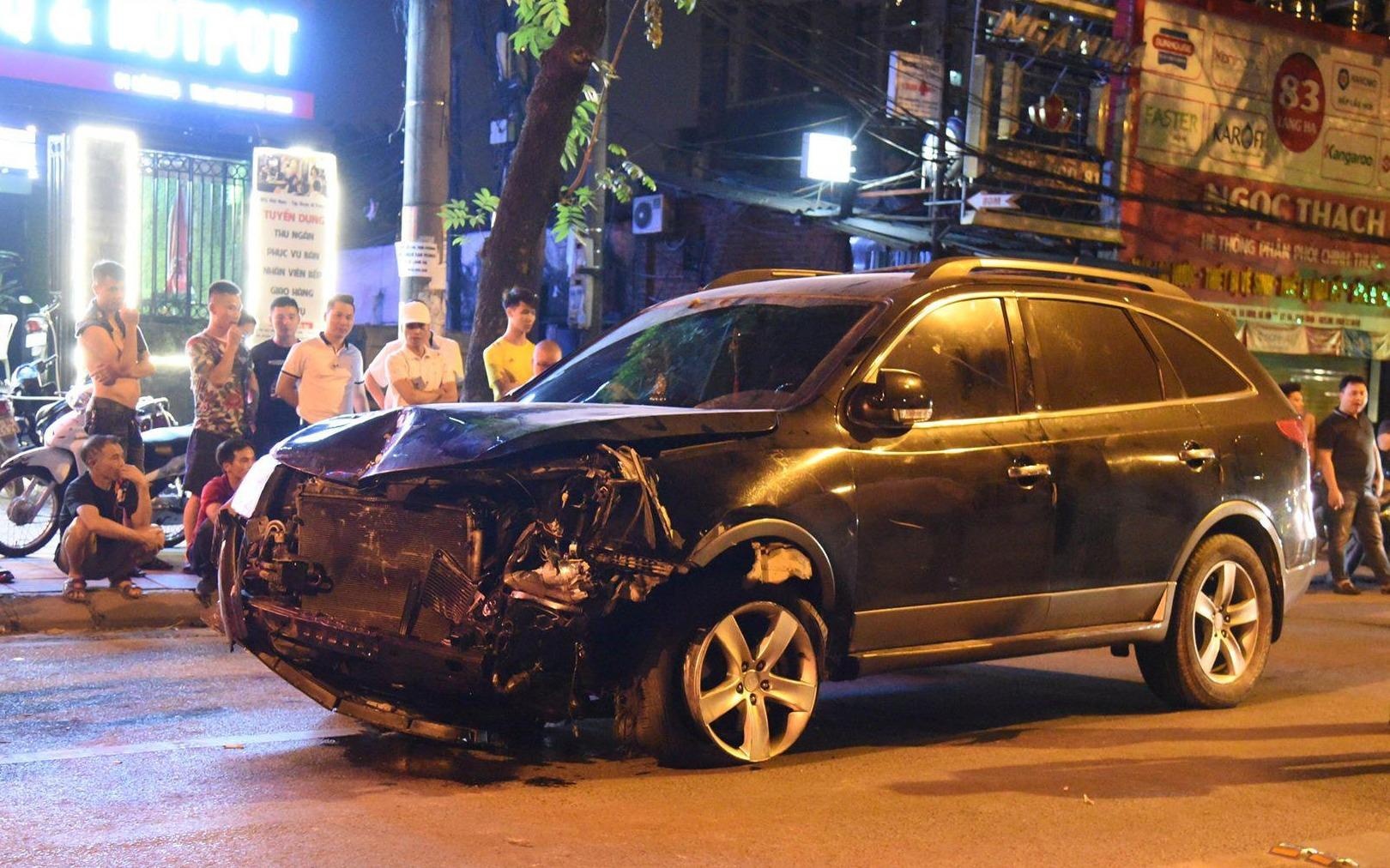 Xe Hyundai tong hang loat nguoi di duong, nu lao cong tu vong hinh anh