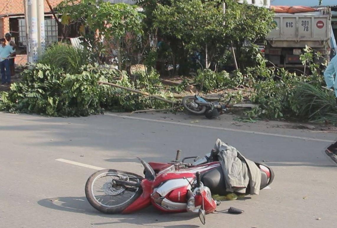 xe ben tong nha dan o Binh Duong anh 1