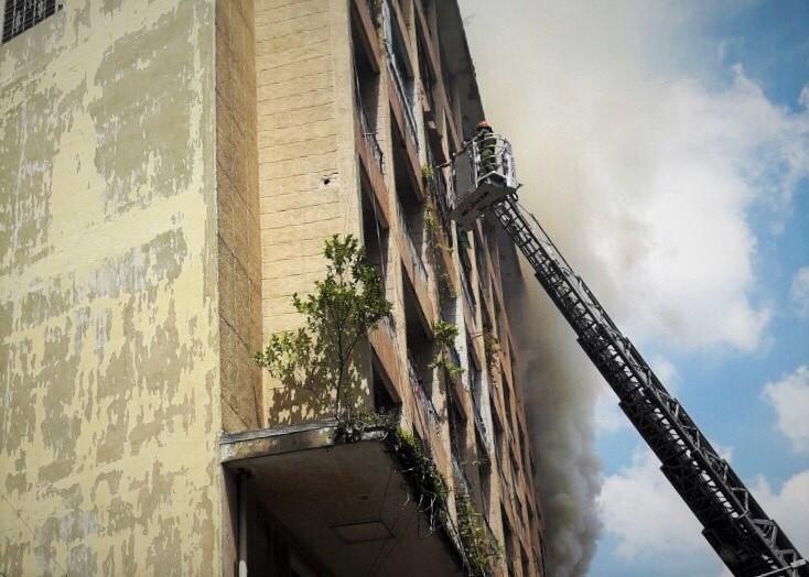 Cháy ký túc xá Cao Thắng ảnh 2 Chay ky tuc xa Cao Thang anh 2