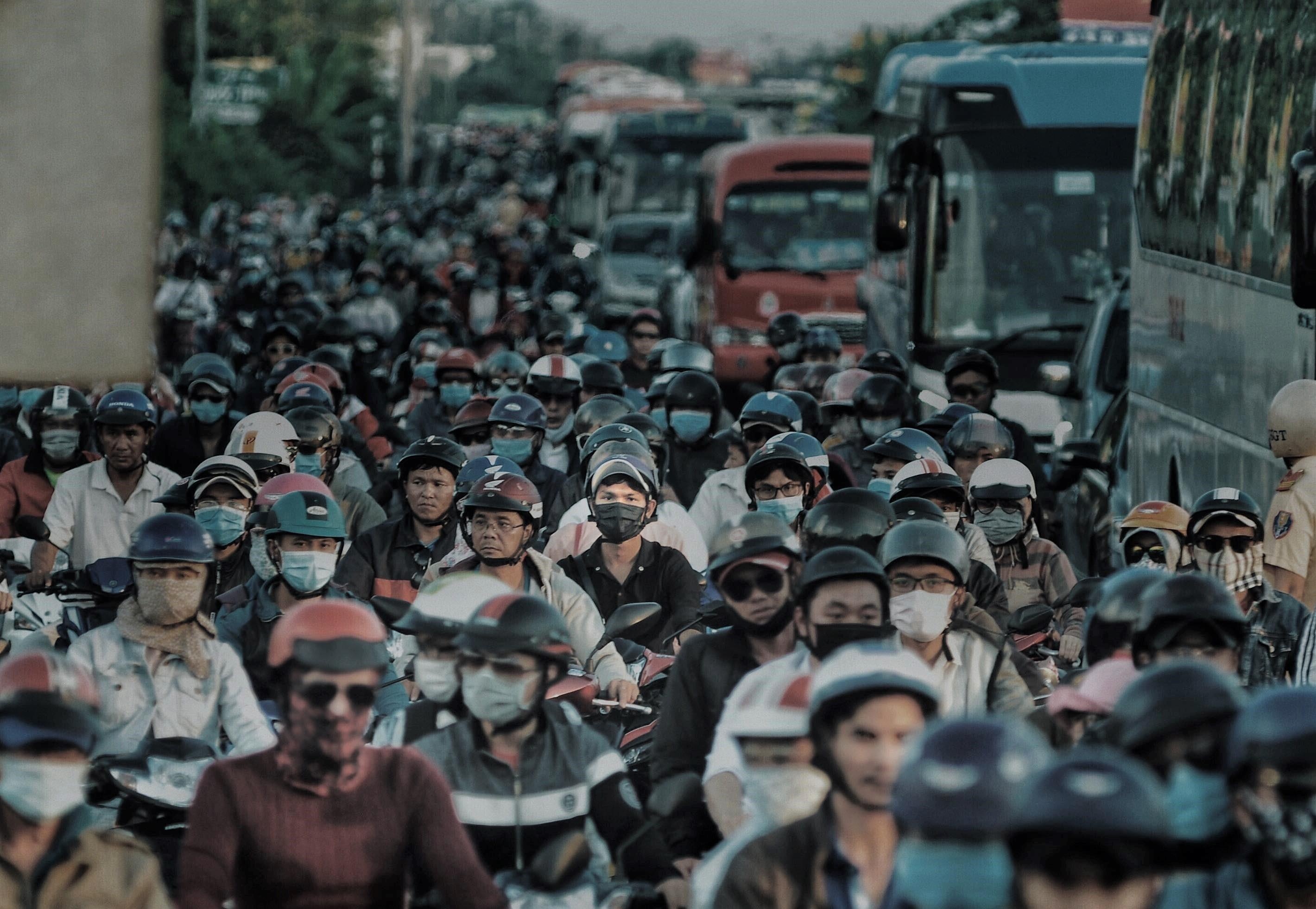 un tac giao thong nghi le 2/9 anh 1