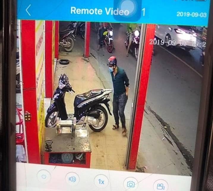 Trom xe SH o Sai Gon anh 1