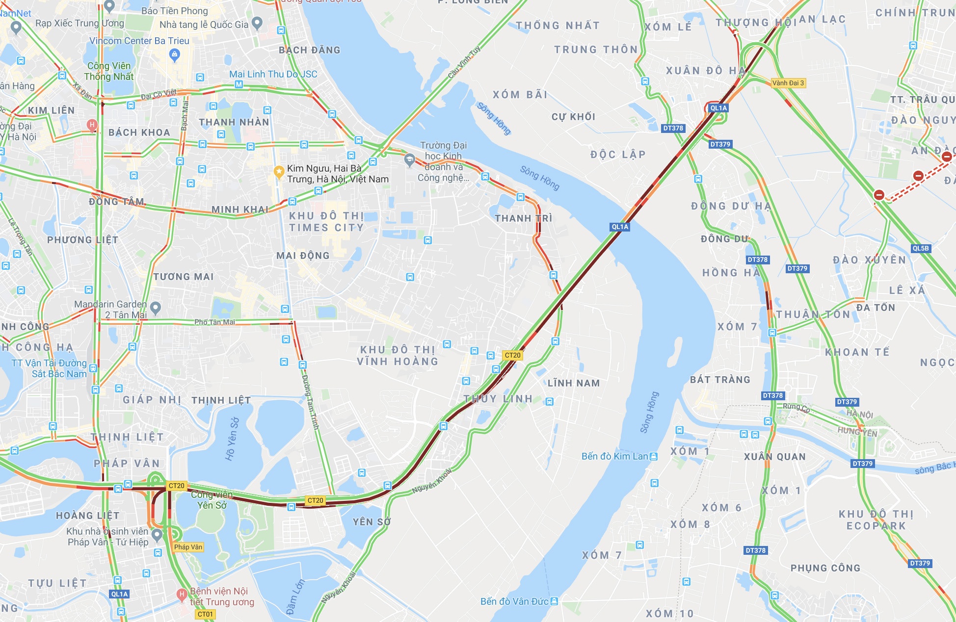 Tai nan lien hoan o cau Thanh Tri anh 11