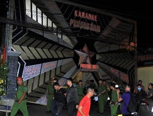 Quan karaoke ban ma tuy o quay thu ngan hinh anh