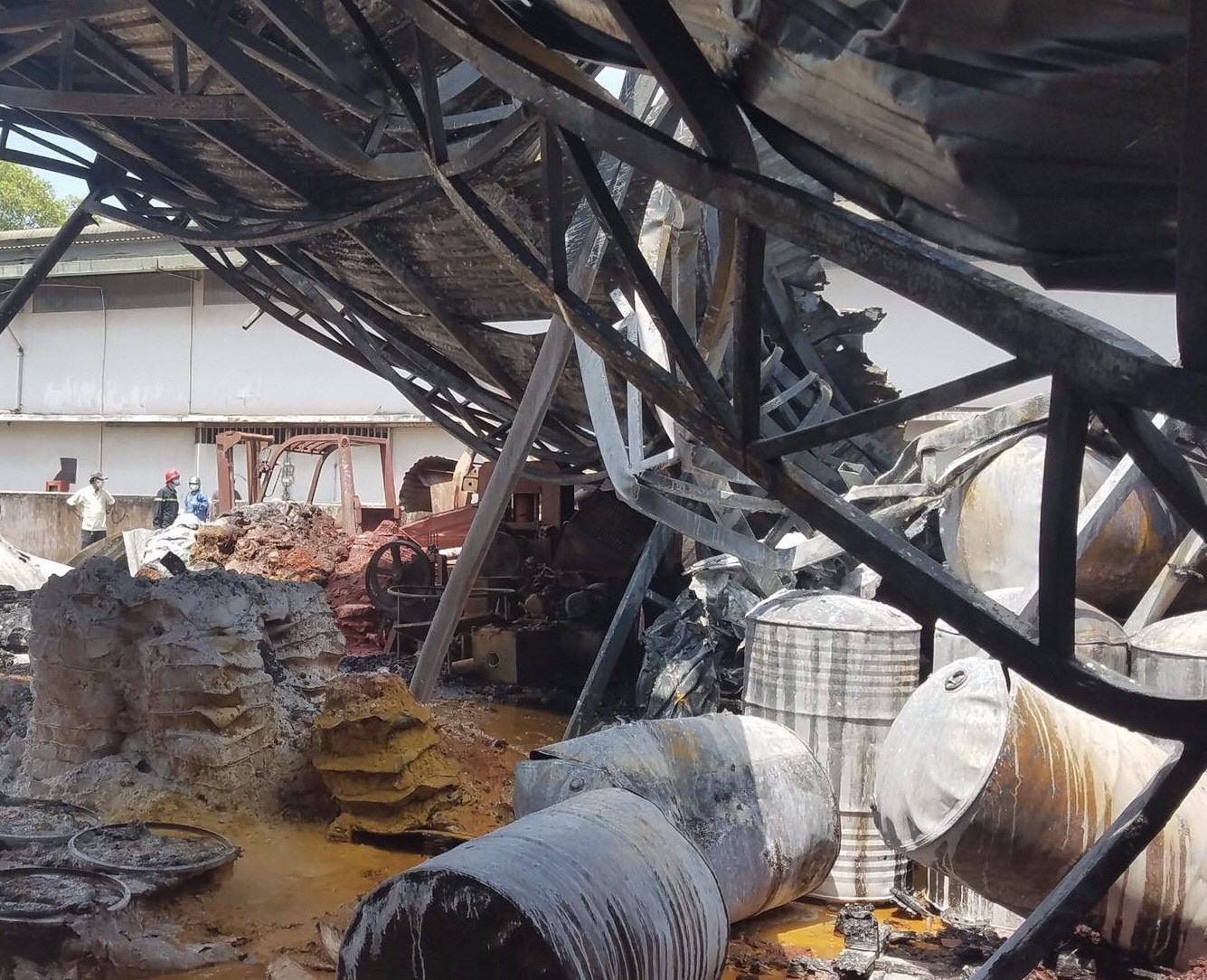 Chay xuong o Binh Tan anh 1