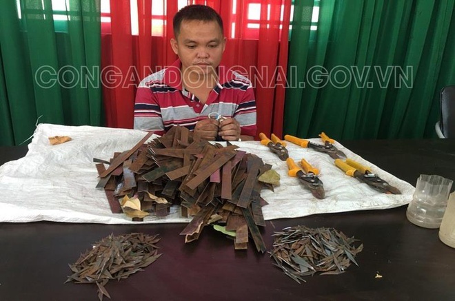 Tam giam chu tiem sua xe rai dinh tren quoc lo 51 qua Dong Nai hinh anh