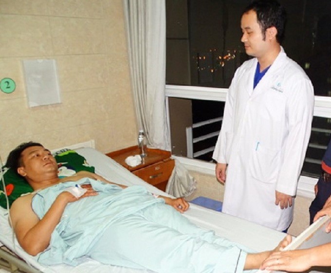 Thượng úy bị đâm ở Đồng Nai ảnh 1 Thuong uy bi dam o Dong Nai anh 1