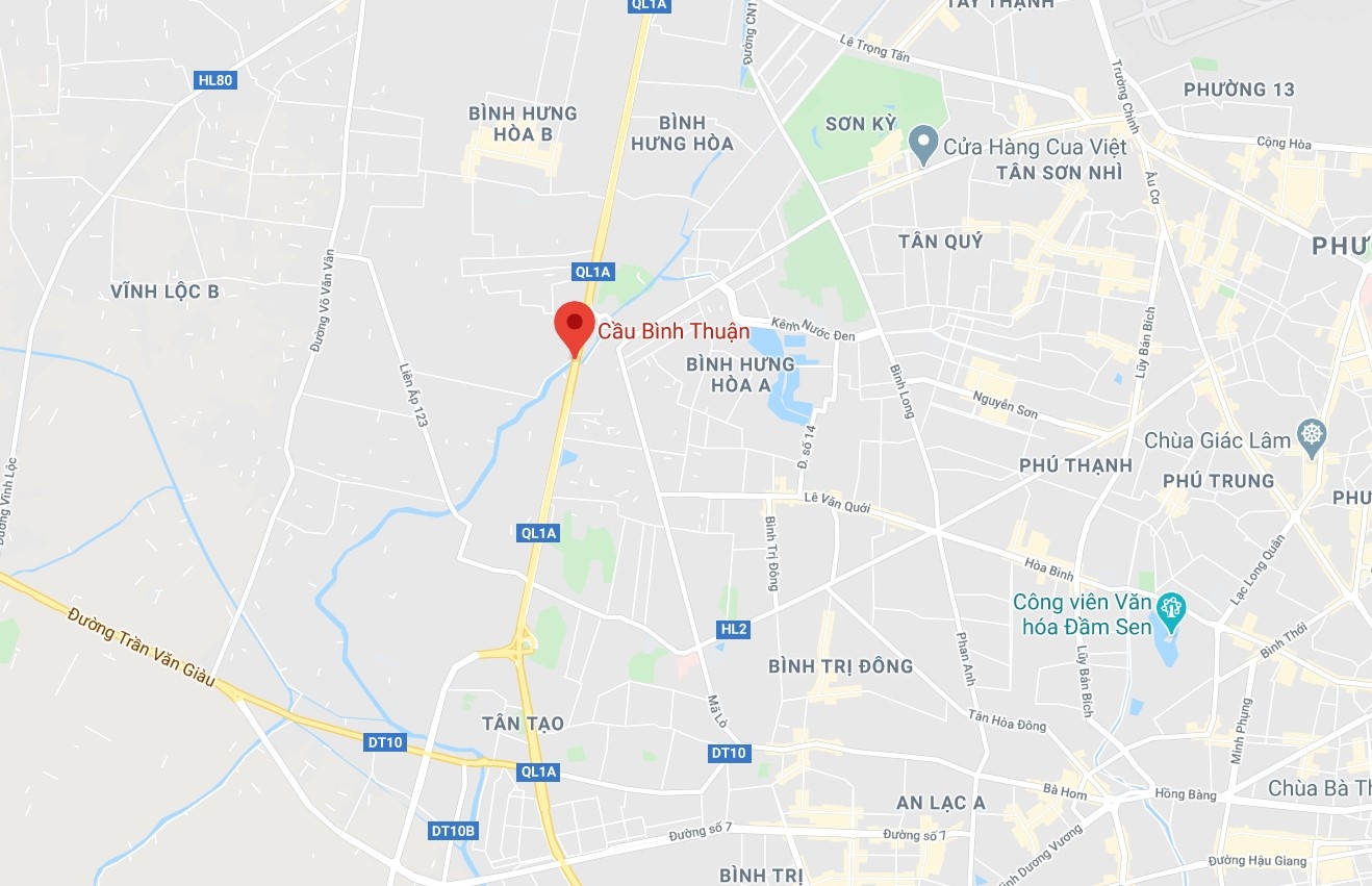 11 xe tong lien hoan o Binh tan anh 2