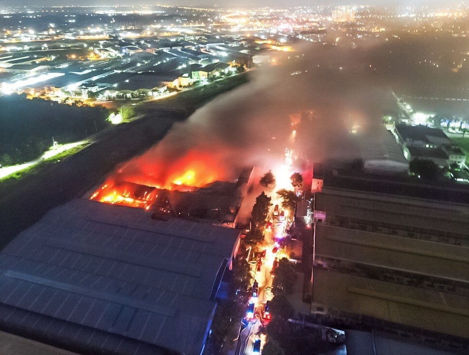 Chay KCN Tan Tao anh 1