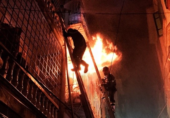 Chay nha trong hem o TP.HCM, mot nguoi chet hinh anh