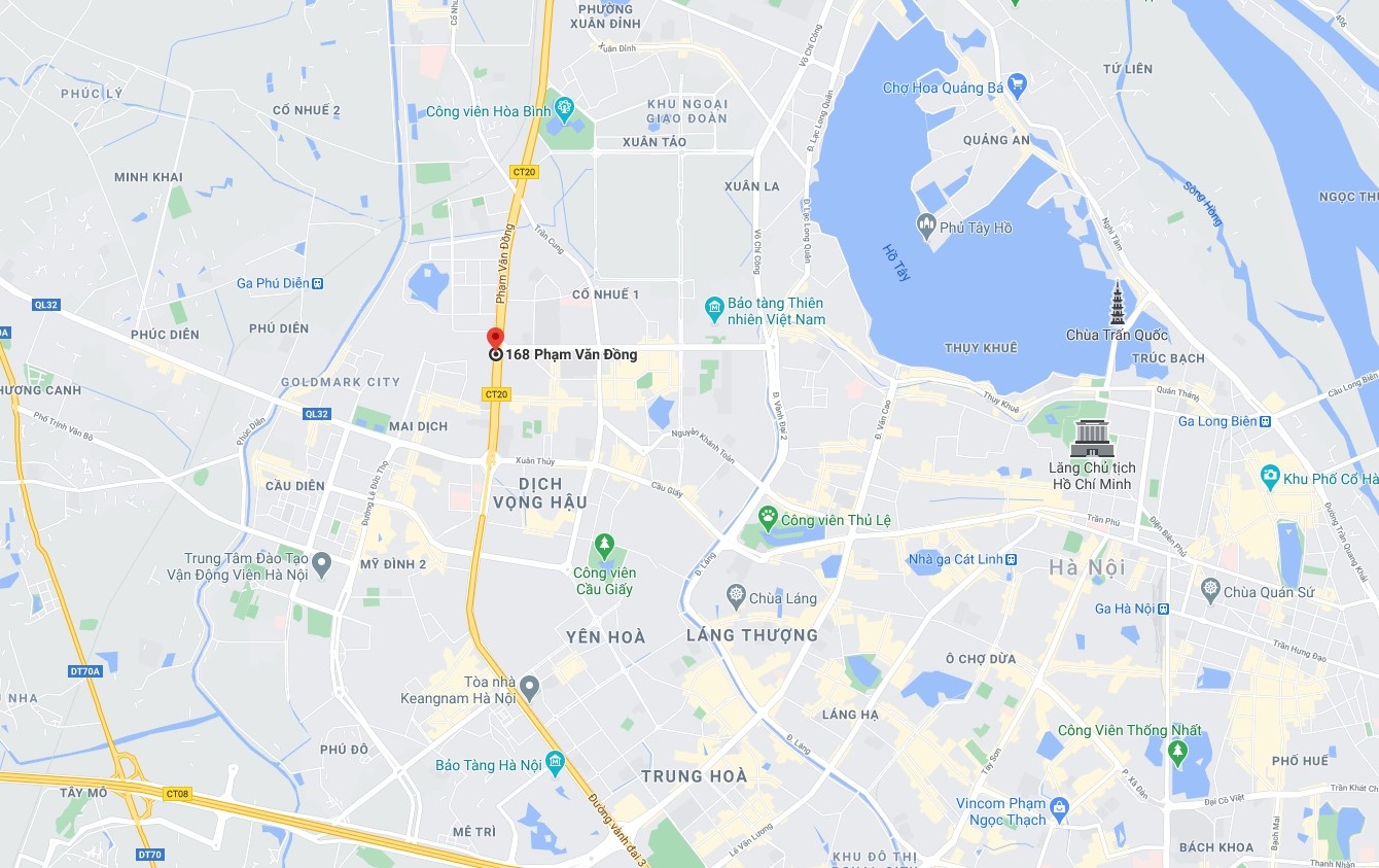 Sap gian giao tren duong Pham Van Dong anh 3