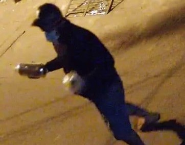 Nhom tat son vao nha dan o TP.HCM anh 1