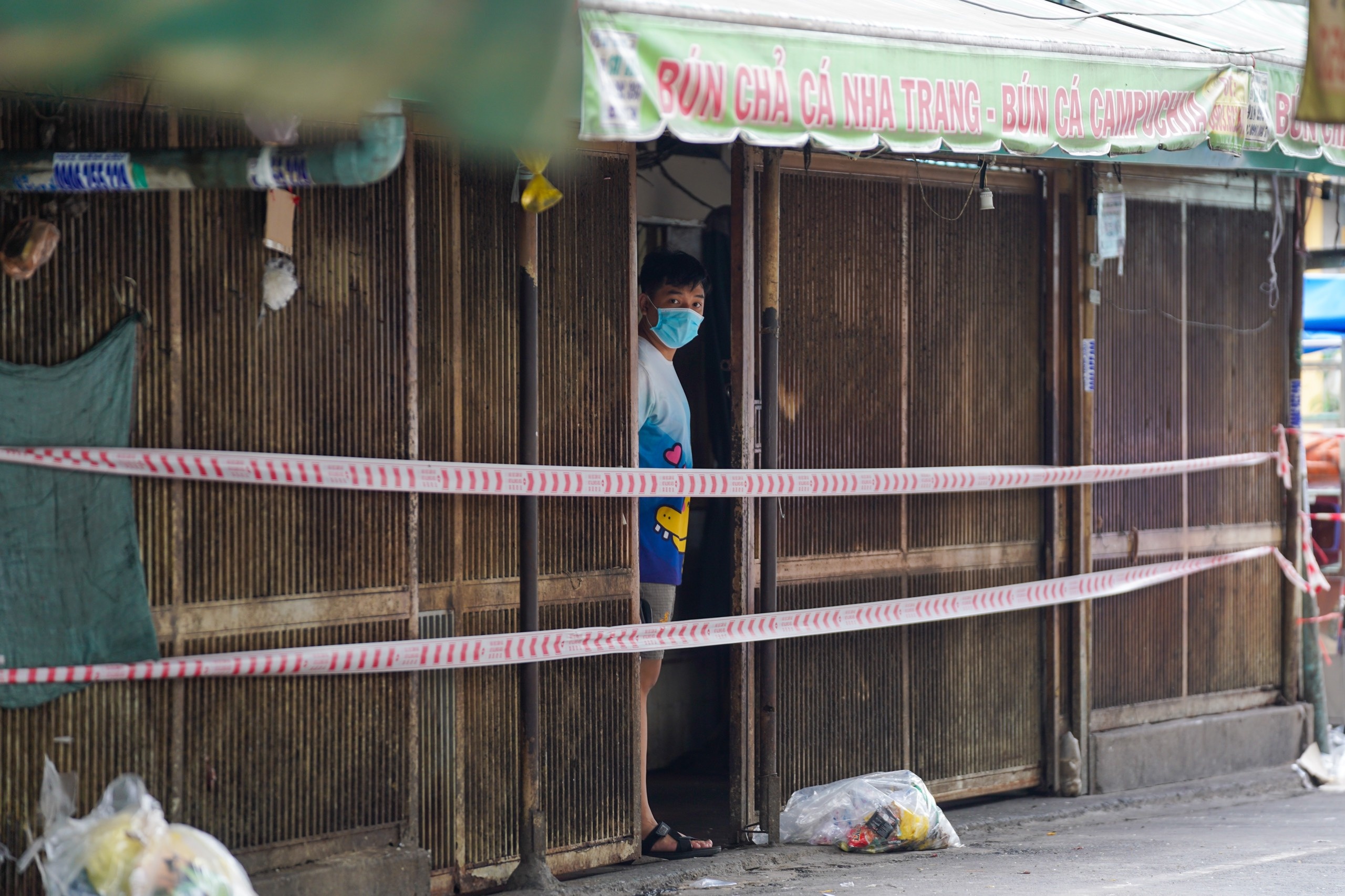 Phong toa noi sinh song cua benh nhan tai duong tinh o TP.HCM hinh anh